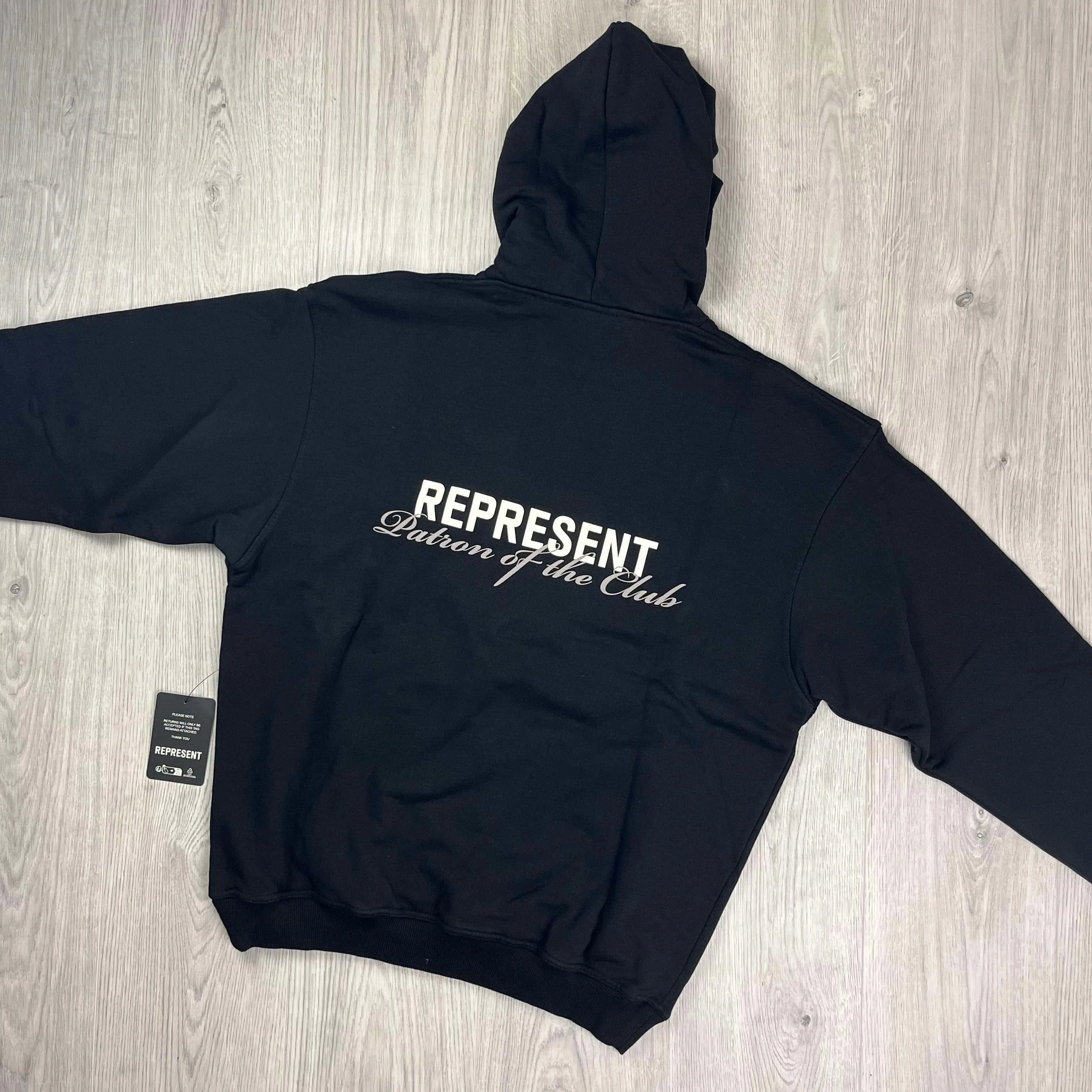 Represent Patron Hoodie - Black
