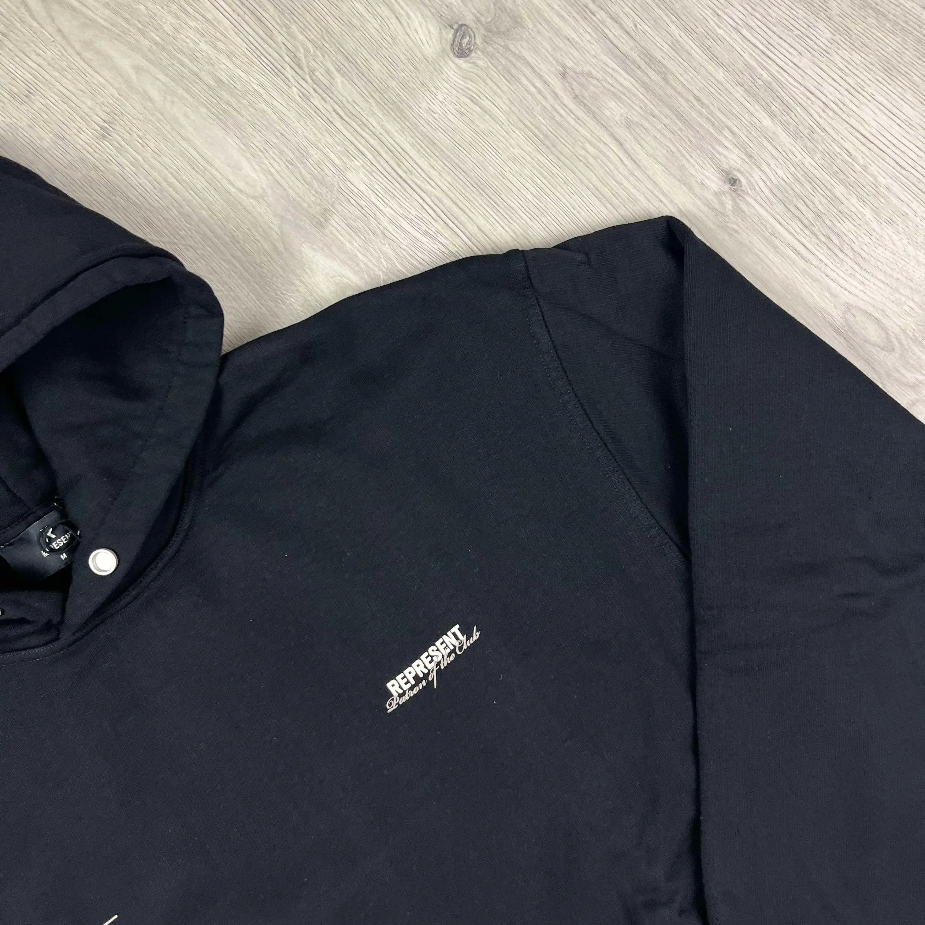 Represent Patron Hoodie - Black
