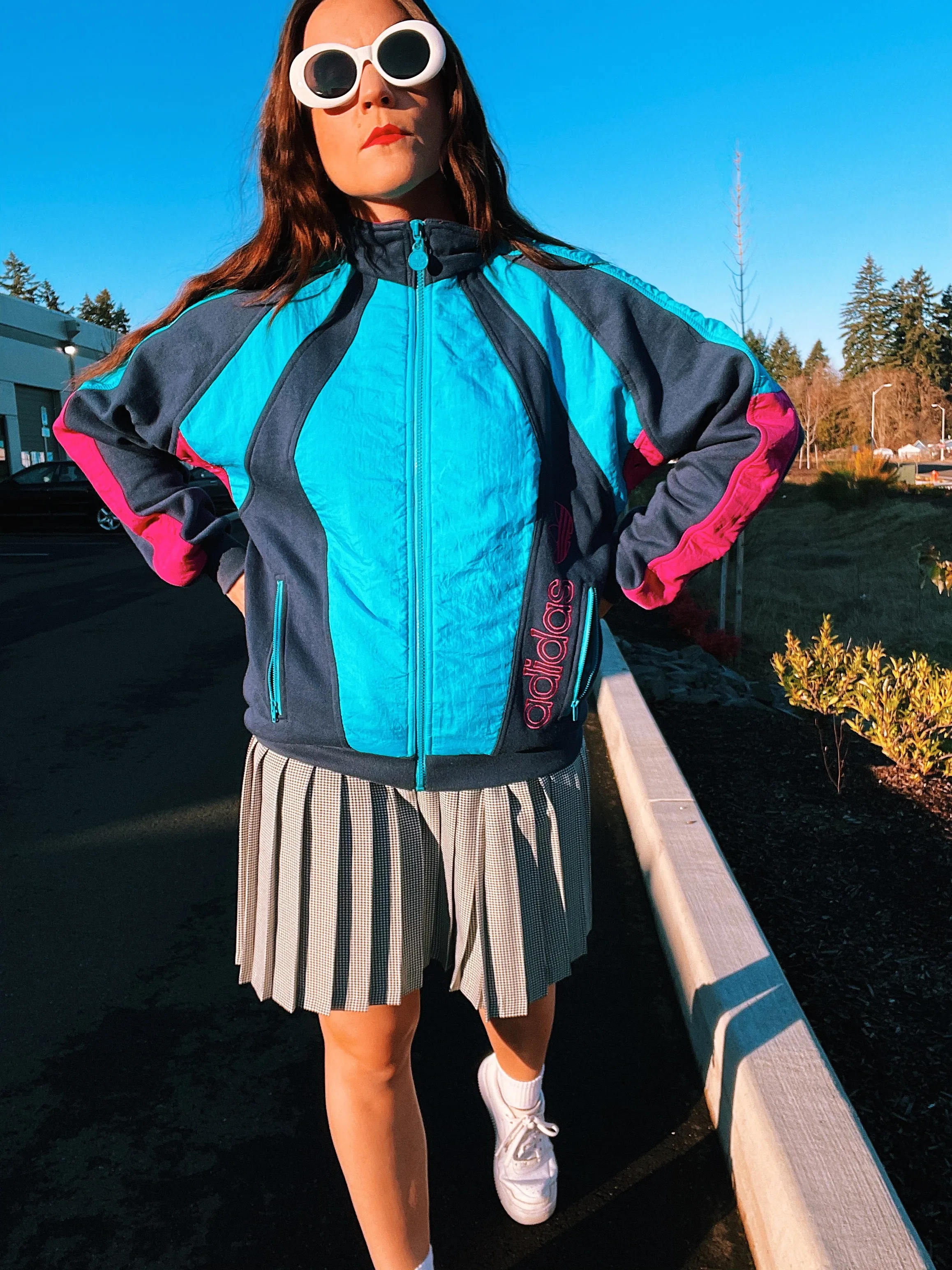 Retro Adidas Sports Jacket