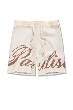 Retro - Paradise Knit Shorts (Cream)
