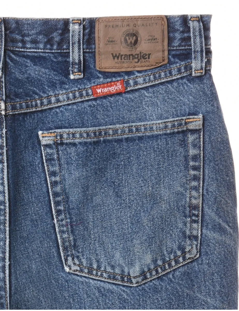 Reworked Wrangler Shorts Denim Repair - W34