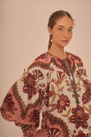 Riad Cream Blouse