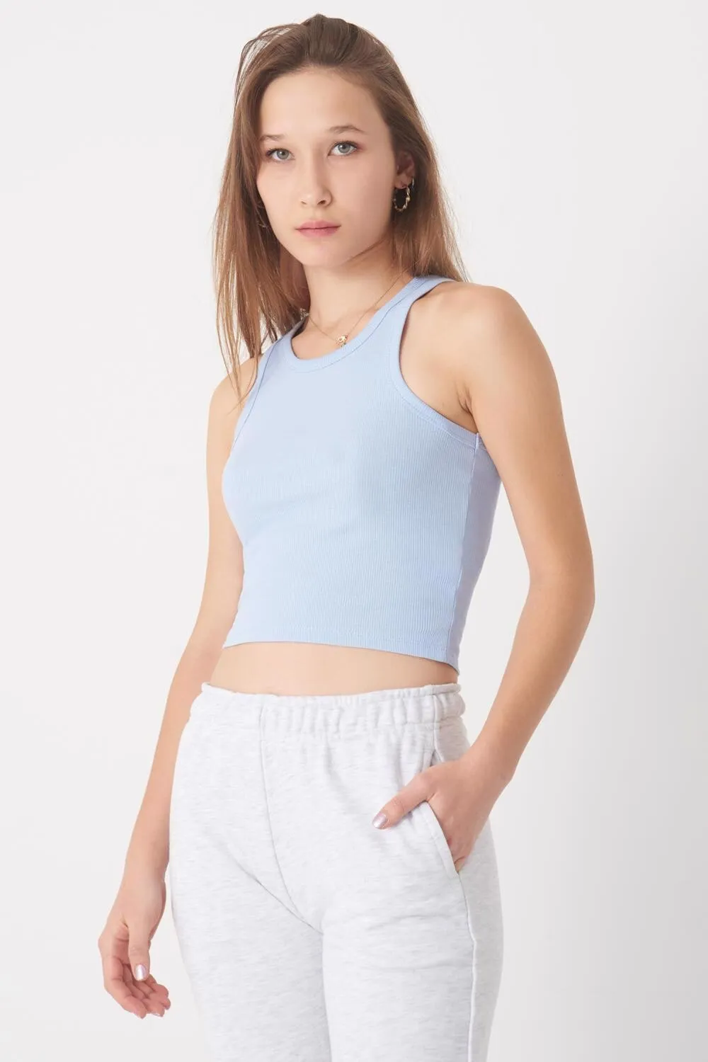 Ribbed Crop Top