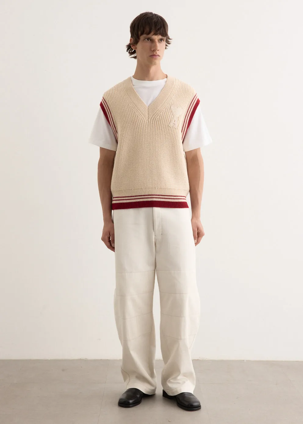 Ribbed Sweater Vest