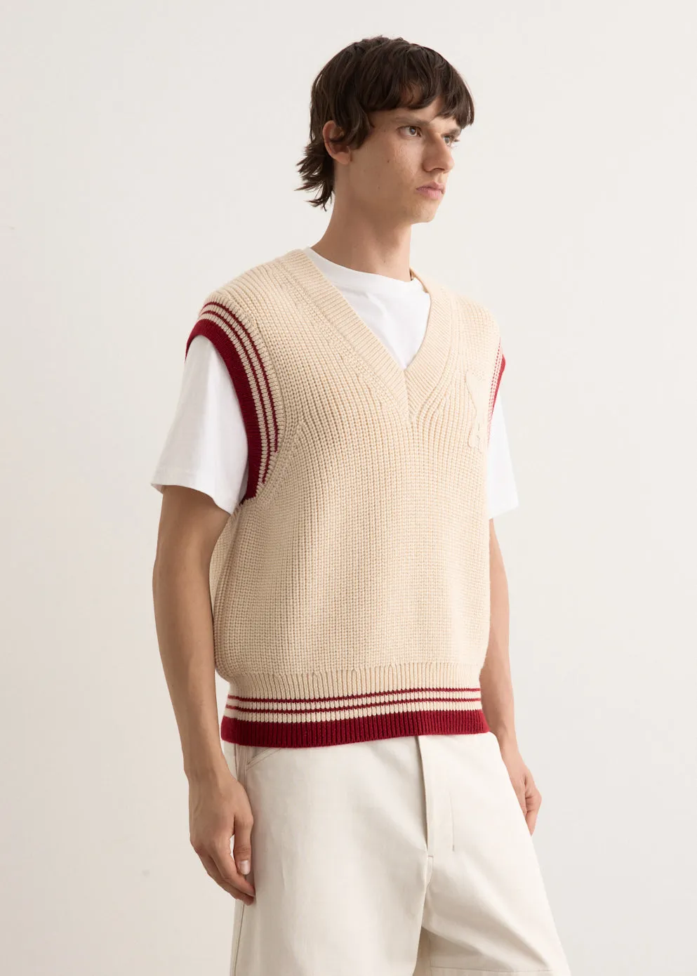 Ribbed Sweater Vest