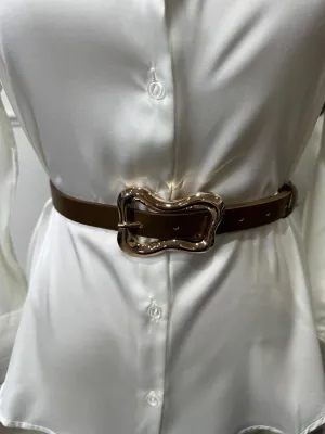 Romina - Dark Brown Belt