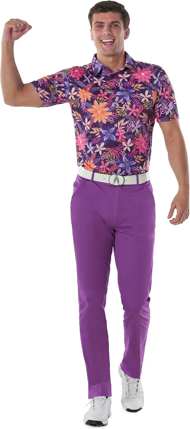 Royal & Awesome Men's Golf Pants, Golf Pants Men Stretch Relaxed Fit