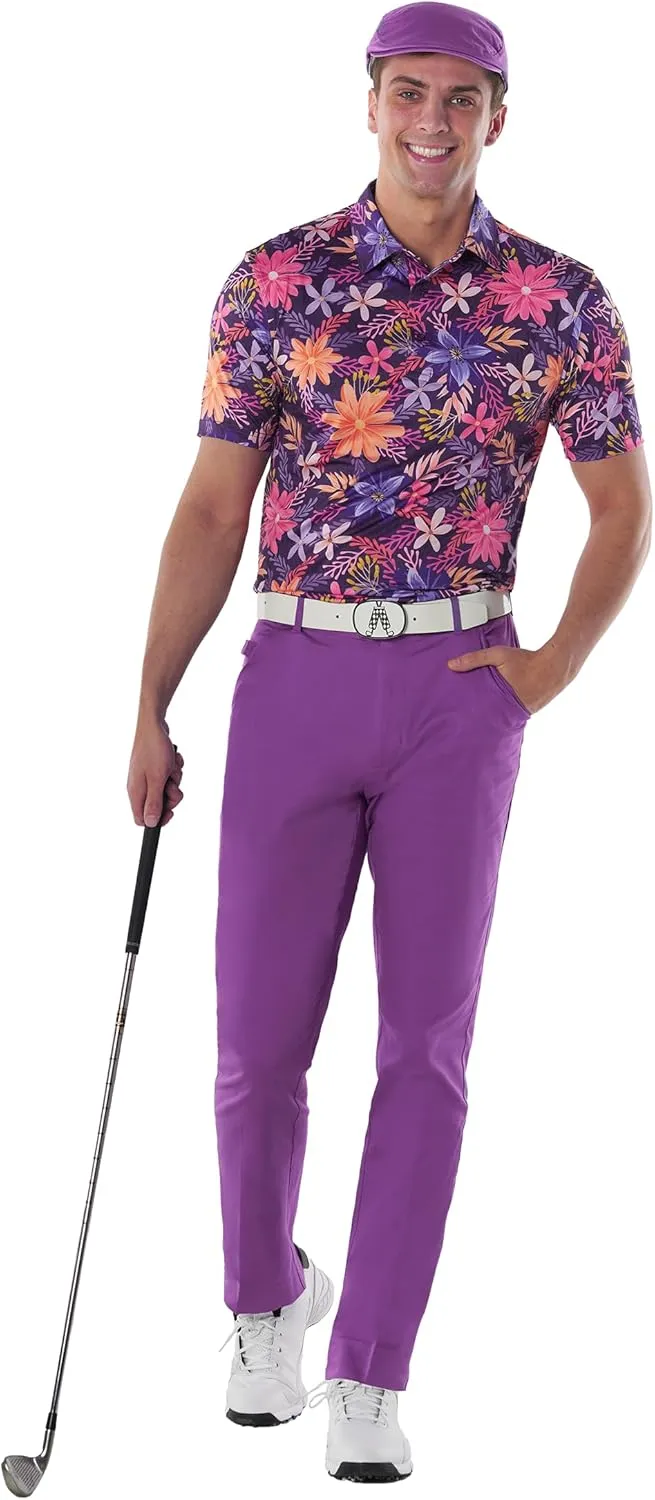 Royal & Awesome Men's Golf Pants, Golf Pants Men Stretch Relaxed Fit