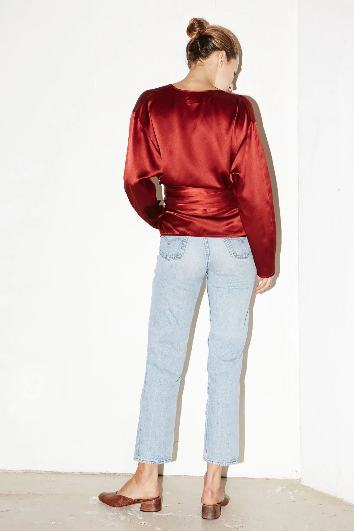 Ruby Red Roxana Blouse
