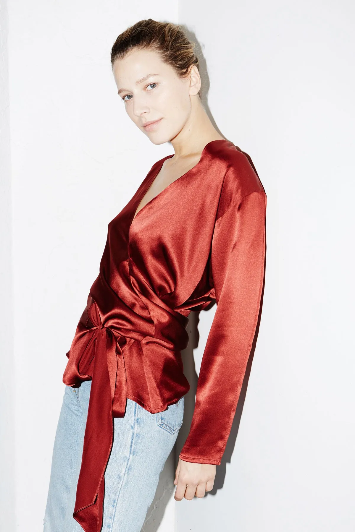 Ruby Red Roxana Blouse