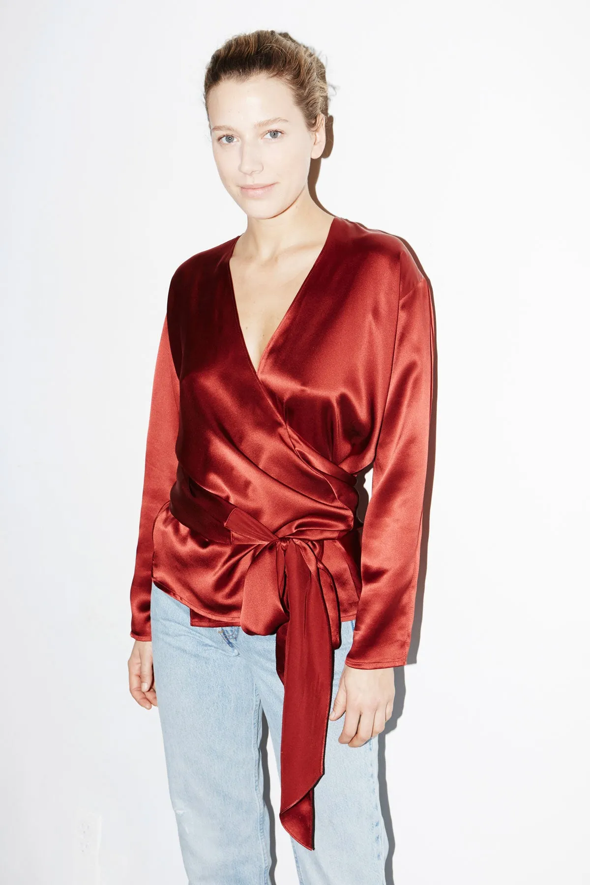 Ruby Red Roxana Blouse