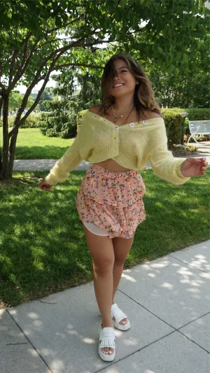 Ruffle Mini Skirt