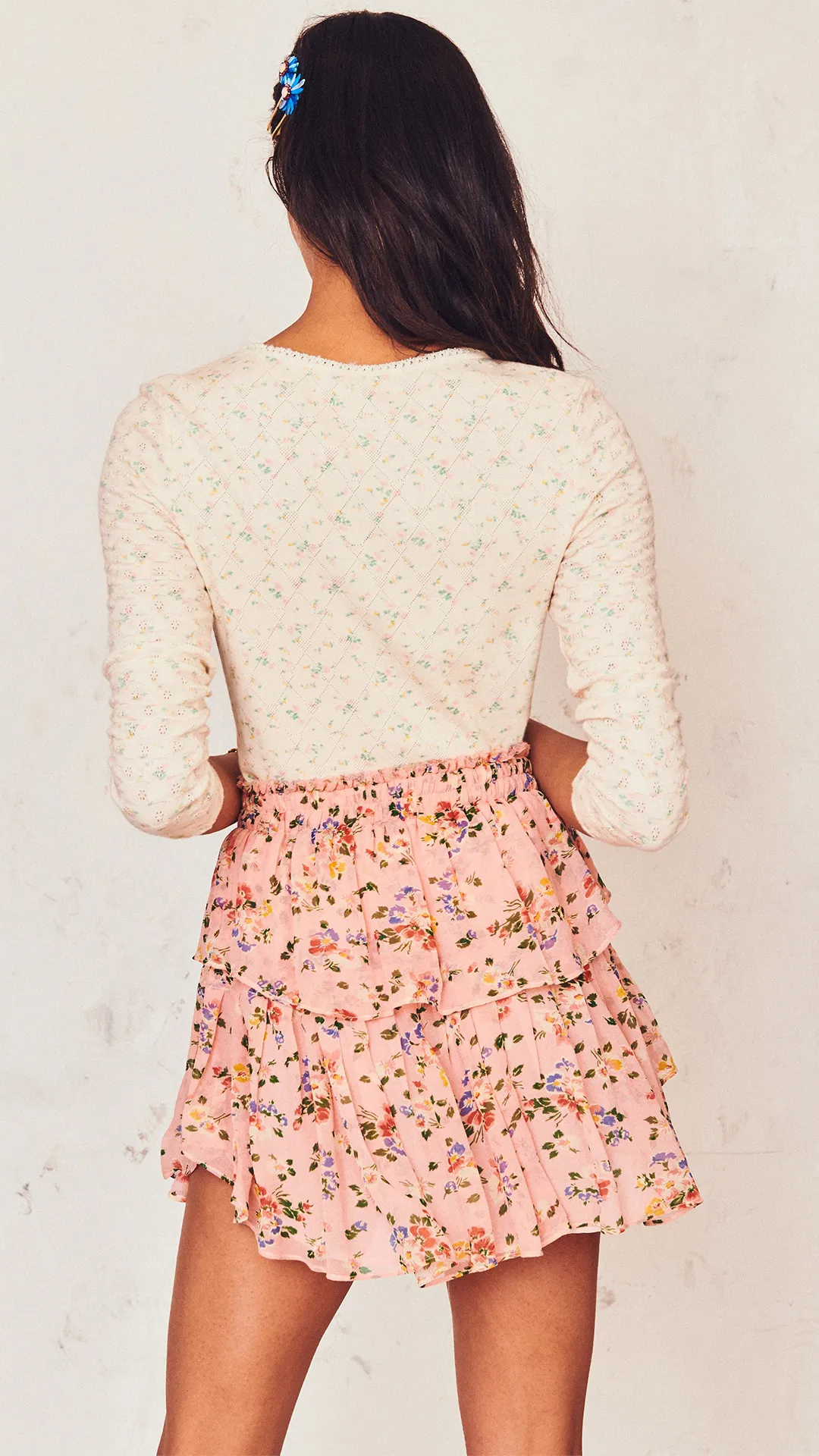 Ruffle Mini Skirt