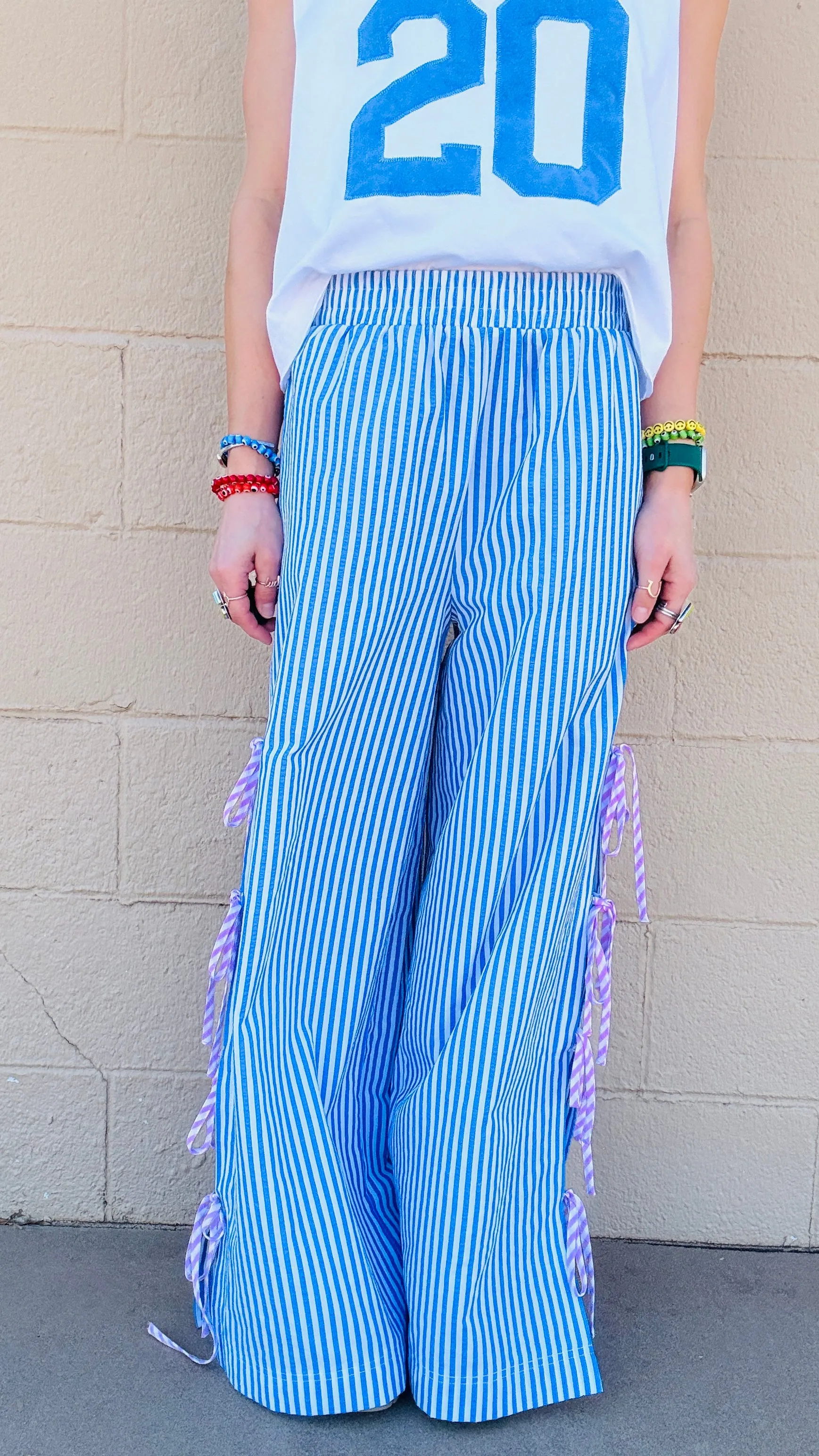 Sail Away Striped Pants