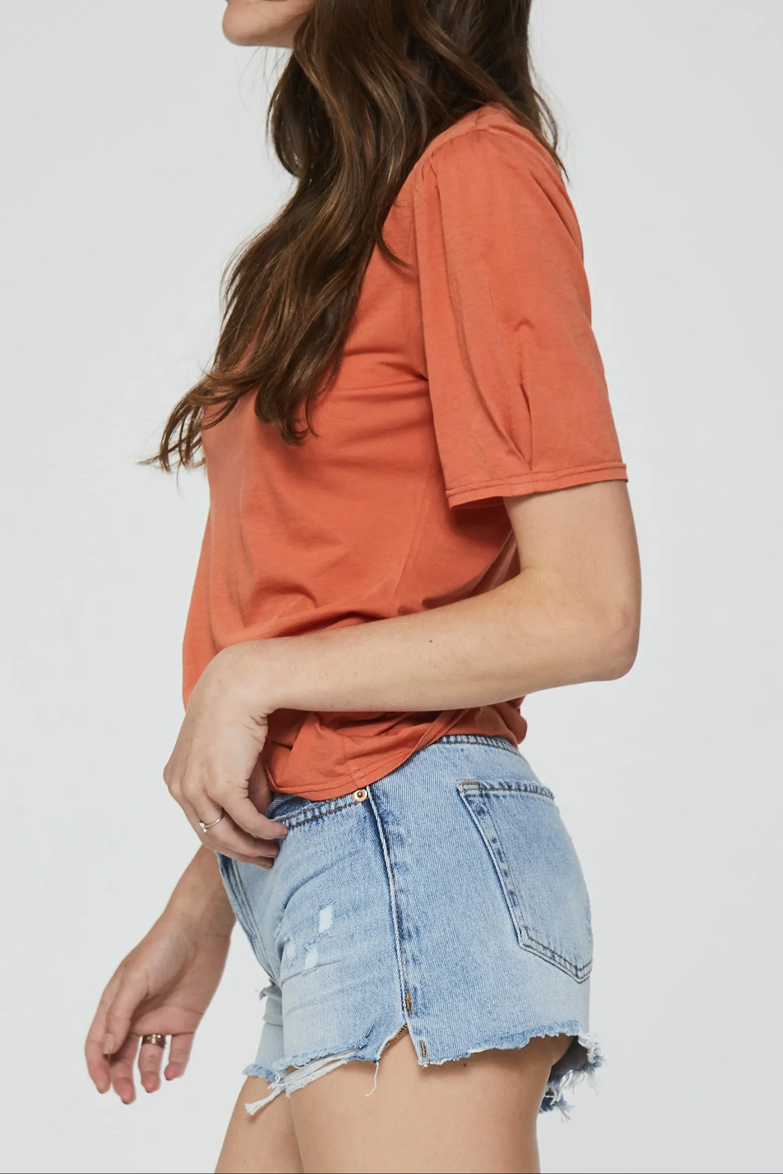 SCARLETTE PUFF SLEEVE TOP MARMALADE