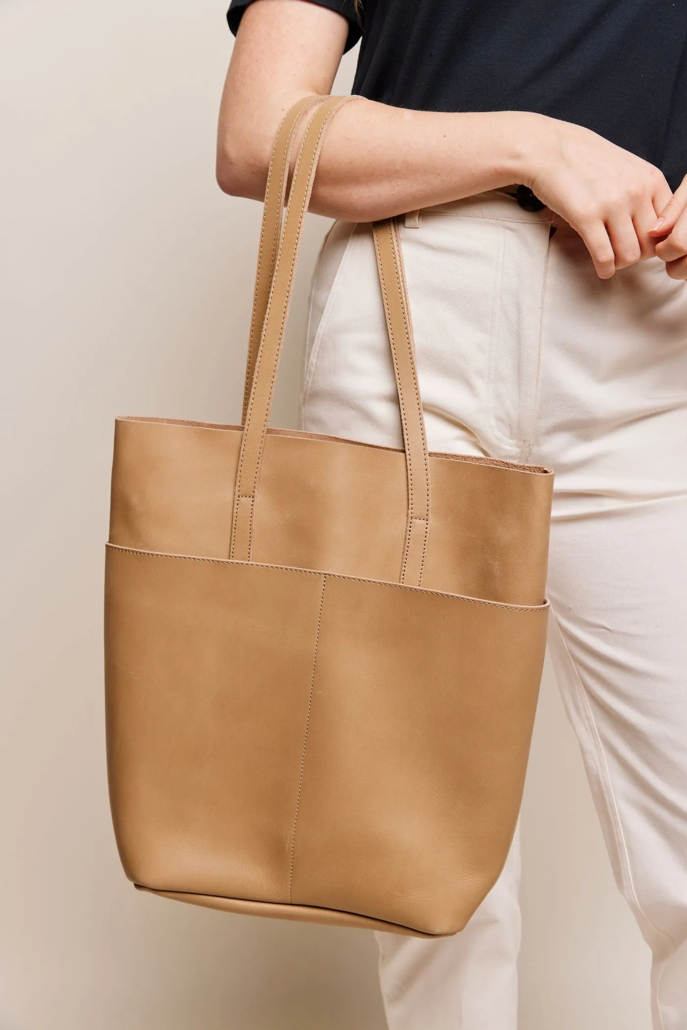 Selam Tote in Pebble