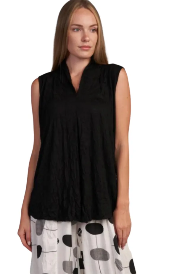 Shana Crinkle Tank Top