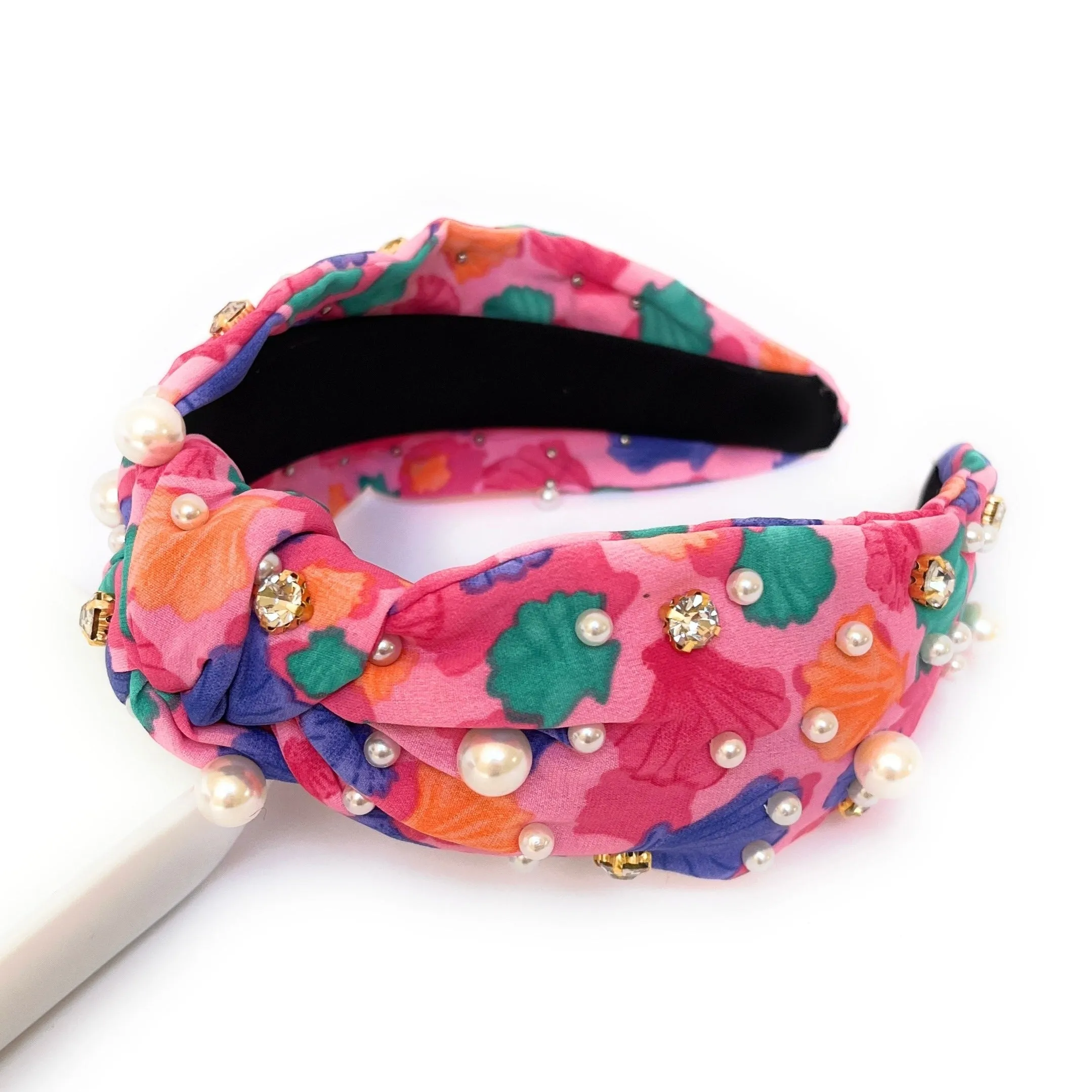 Shells Jeweled Knotted Headband (more colors)