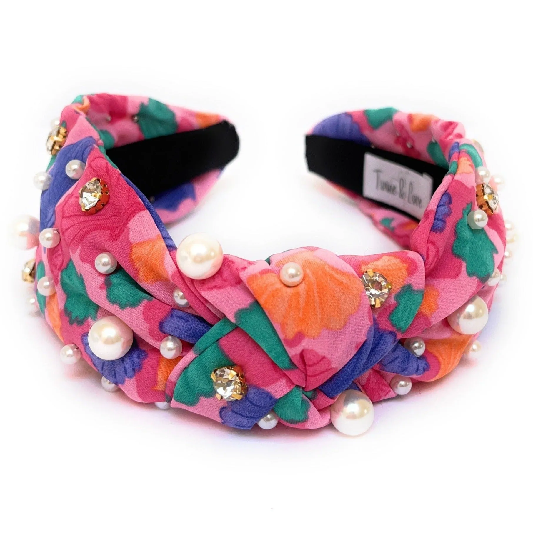 Shells Jeweled Knotted Headband (more colors)