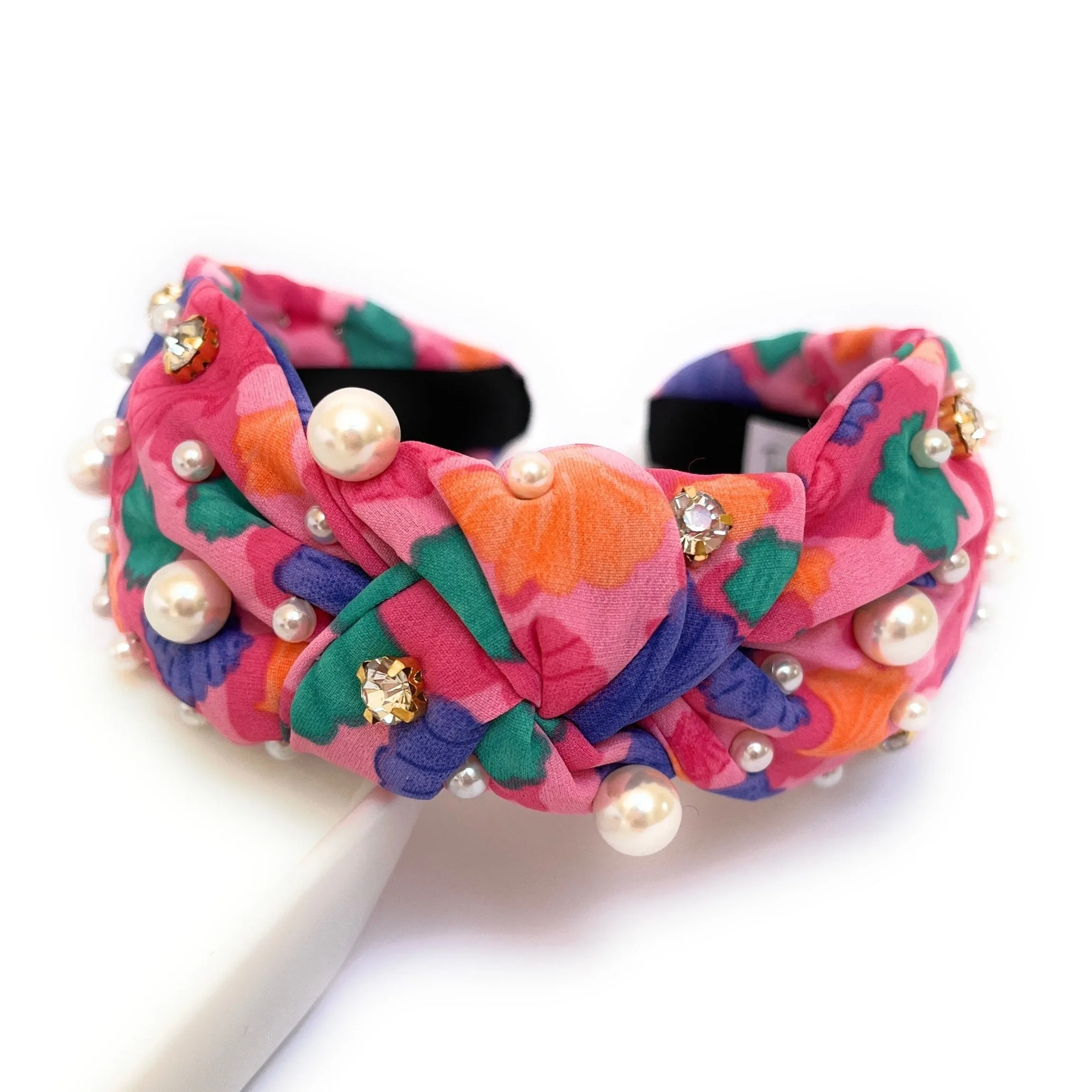 Shells Jeweled Knotted Headband (more colors)
