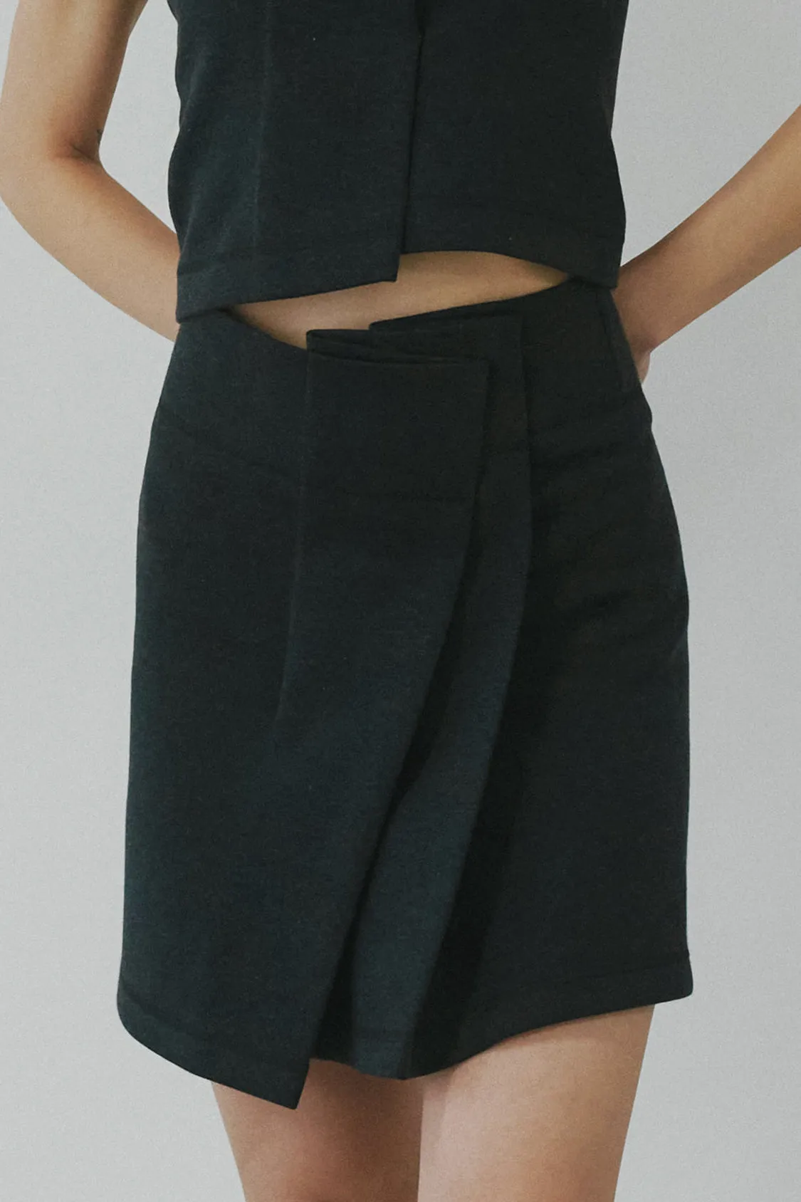 SIRI SKIRT MINI / zero waste fashion