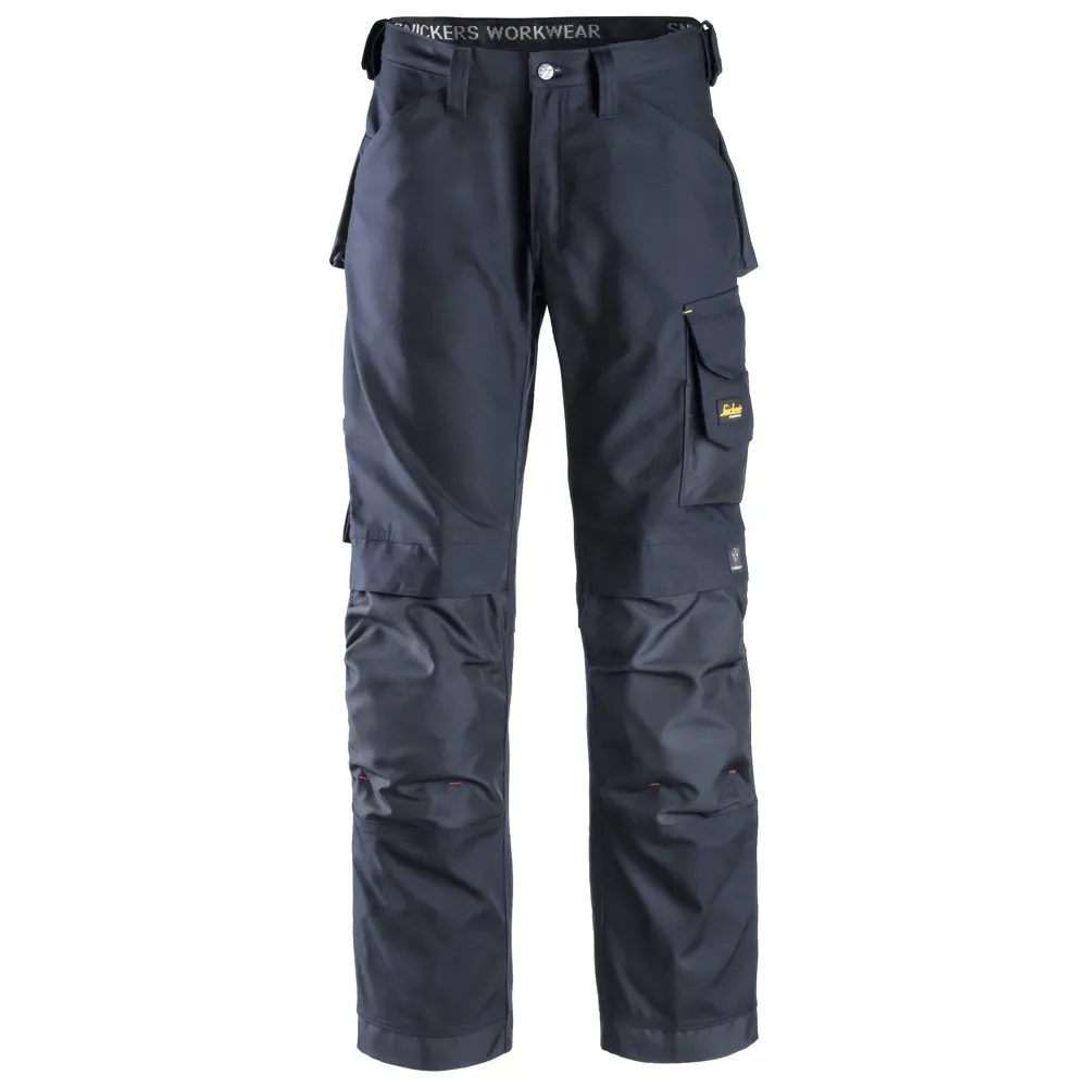 Snickers 3314 Craftsmen Trousers, Canvas  Navy Blue