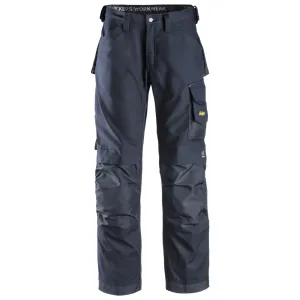 Snickers 3314 Craftsmen Trousers, Canvas  Navy Blue