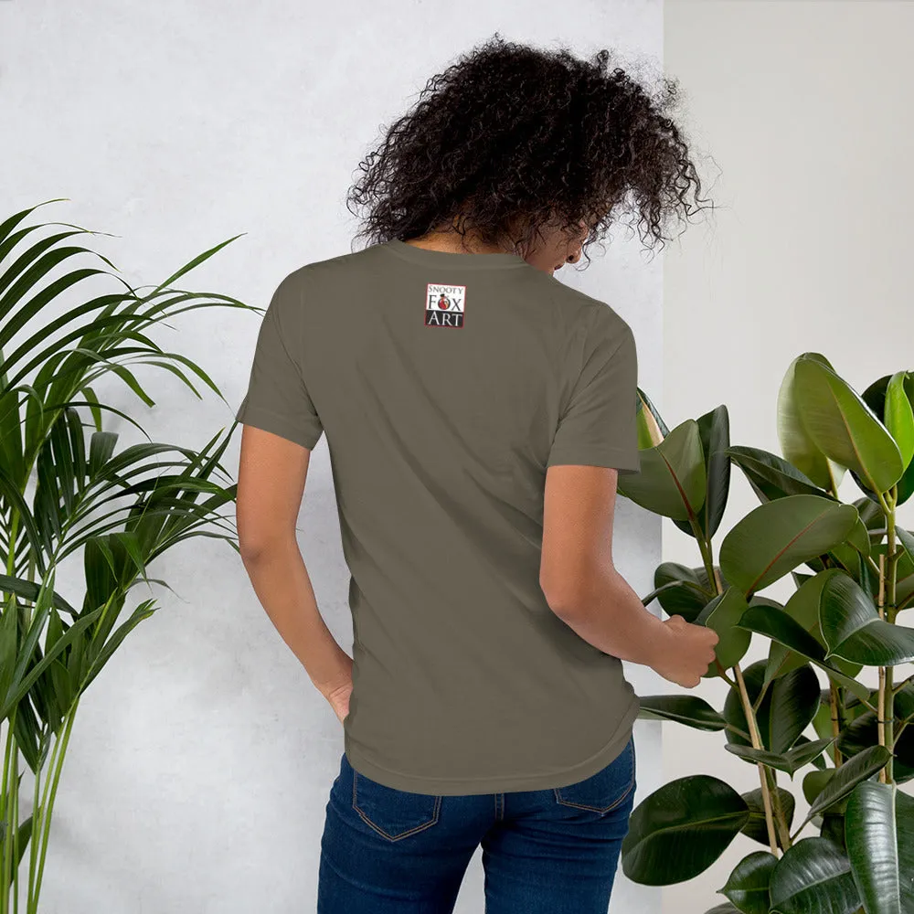 Snooty Fox Art Unisex T-Shirt - CIAO