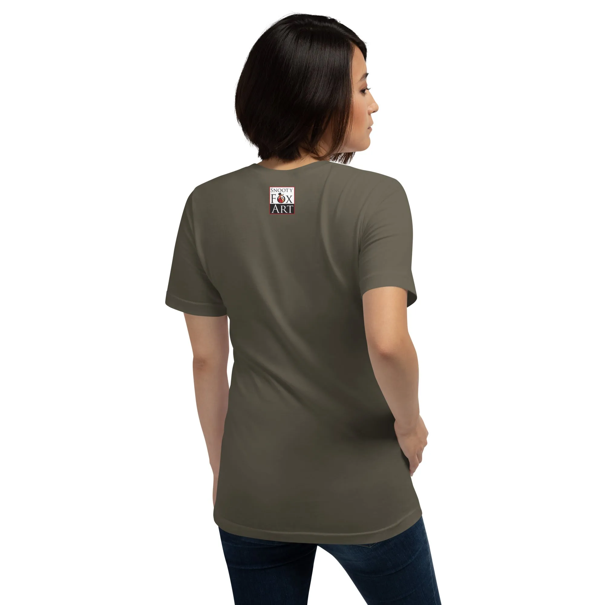 Snooty Fox Art Unisex T-Shirt - CIAO