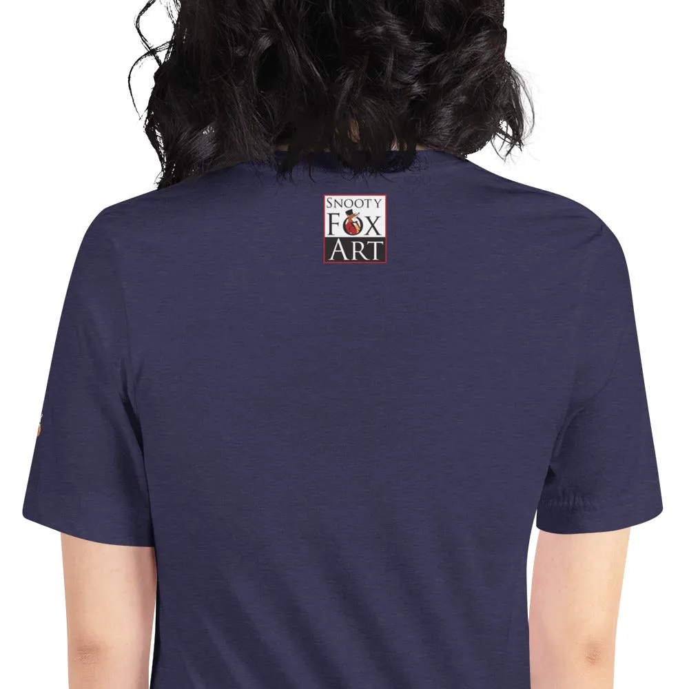 Snooty Fox Art Unisex T-Shirt - CIAO