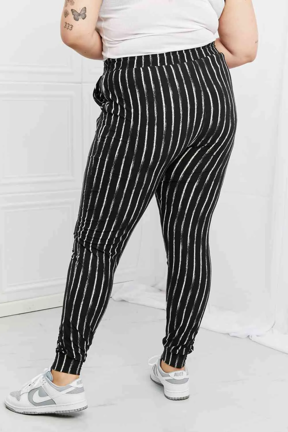 Stay In Joggers in Black