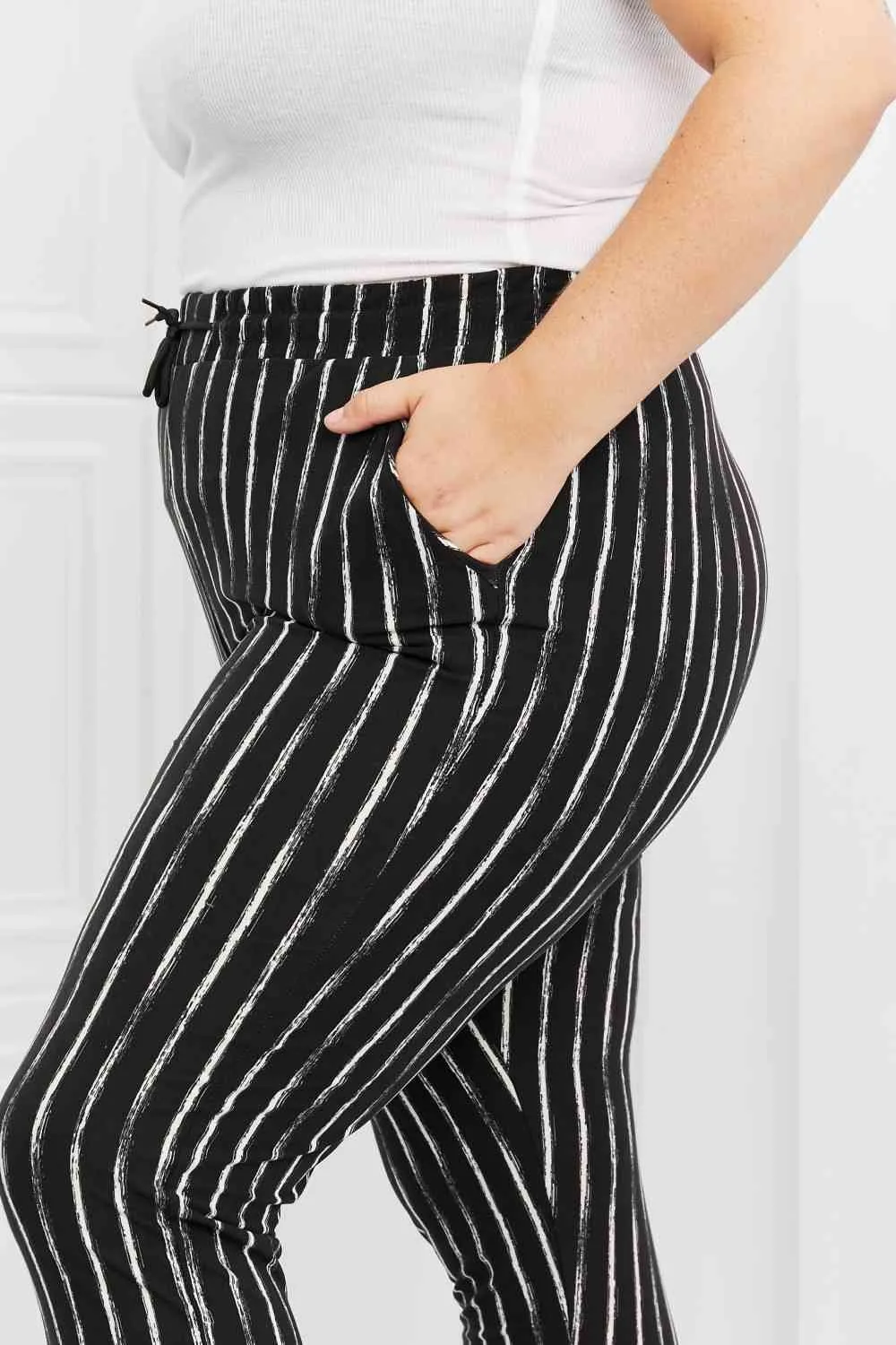 Stay In Joggers in Black