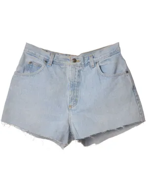 Stone Wash Denim Shorts - W32