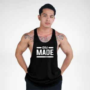 STR127 Gym Made Bodybuilder Stringer Tank Top