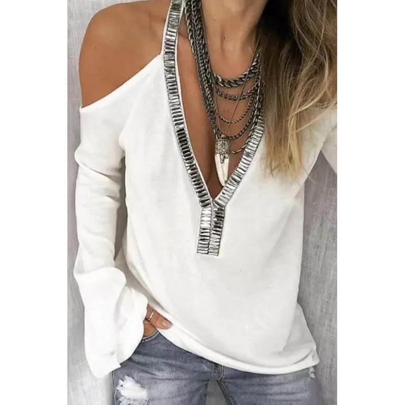 strapless Loose Blouse