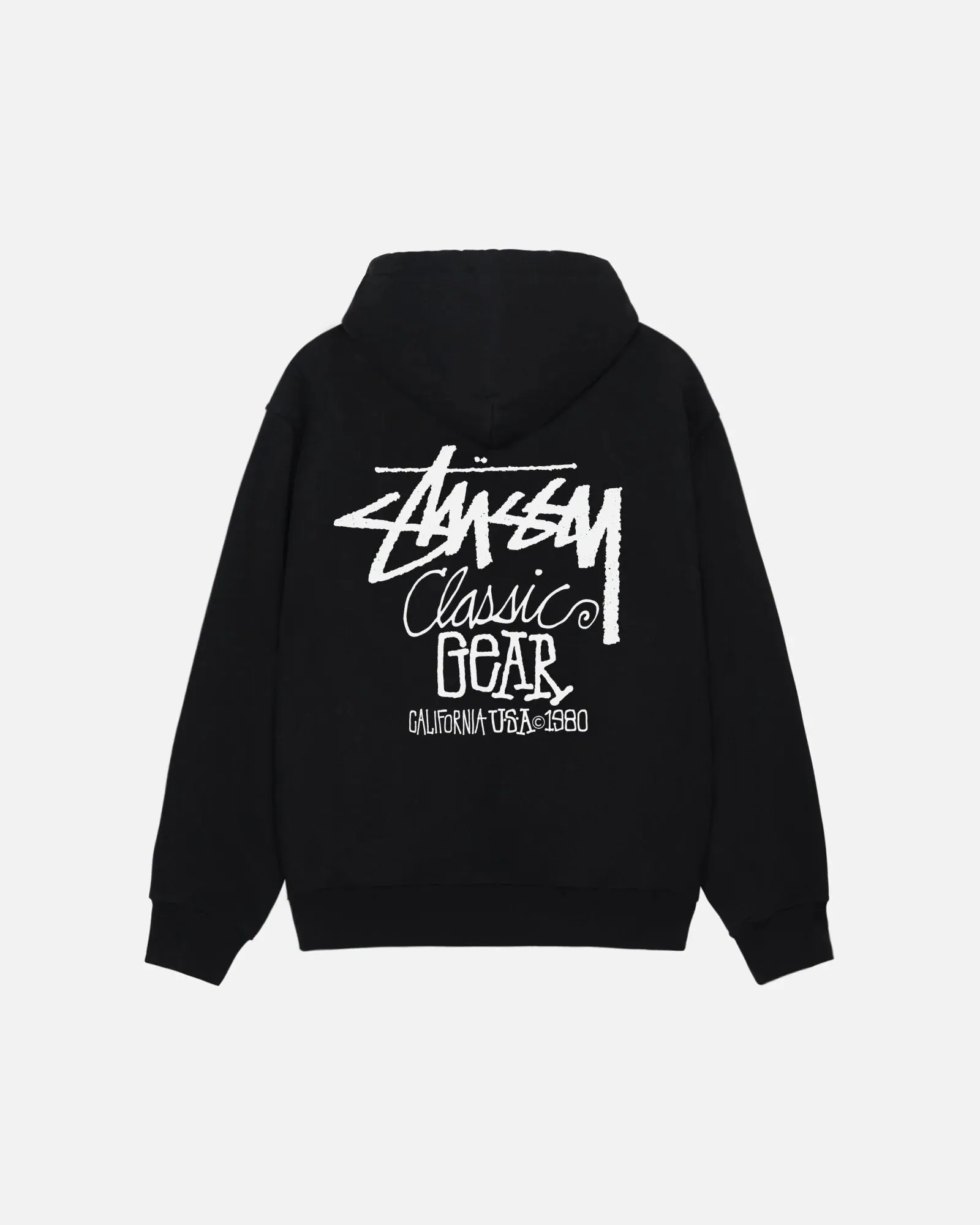 Stüssy Classic Gear Hoodie Black