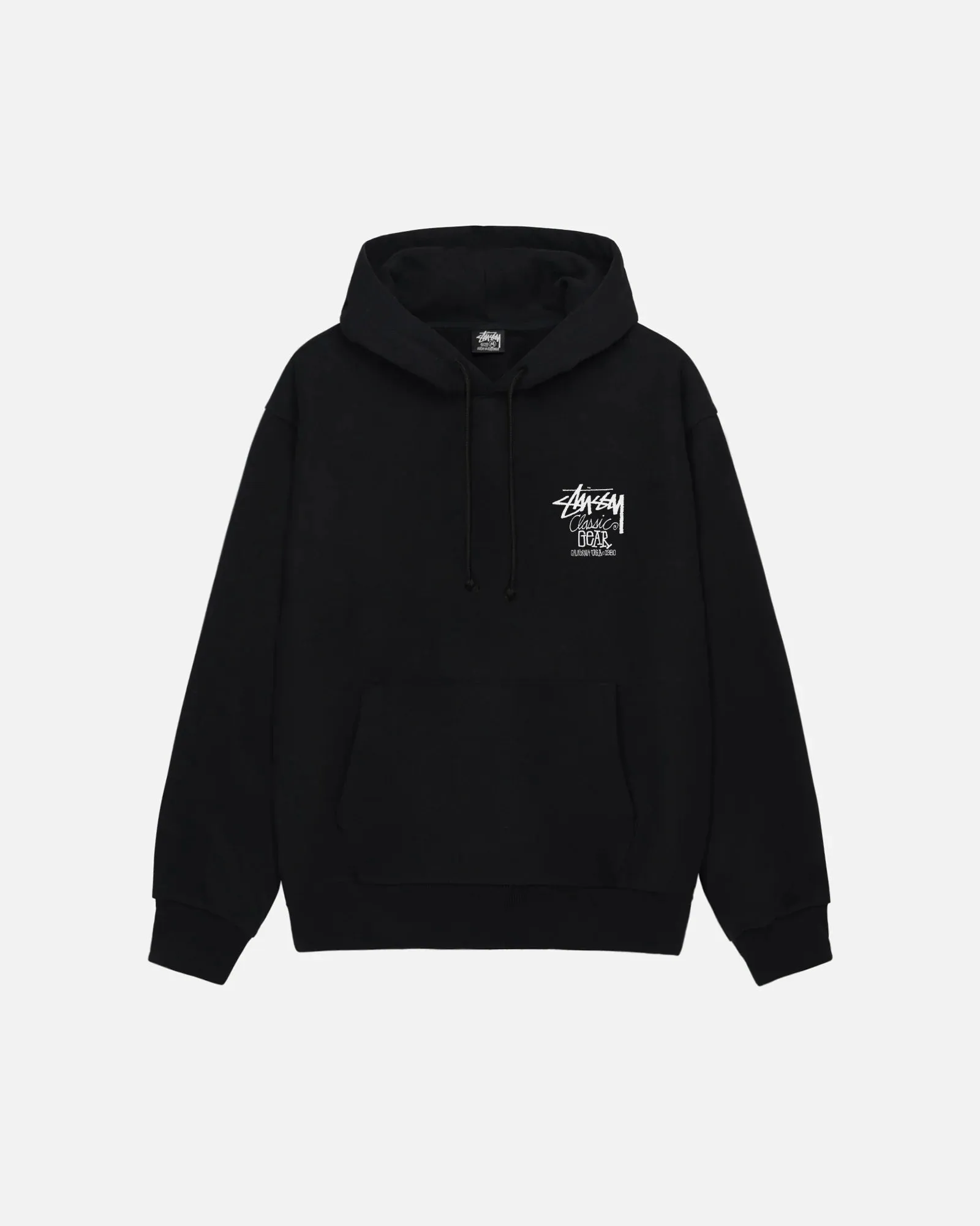 Stüssy Classic Gear Hoodie Black