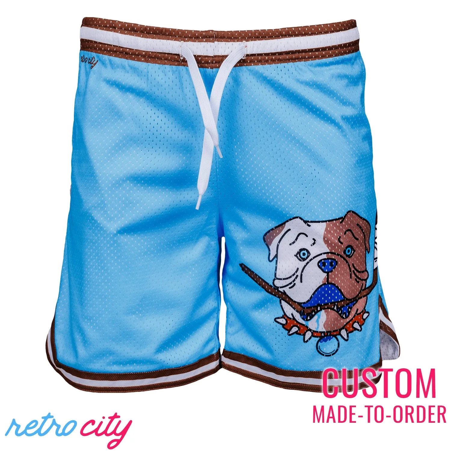 Sudbury Bulldogs Retro Mesh Pocket Shorts