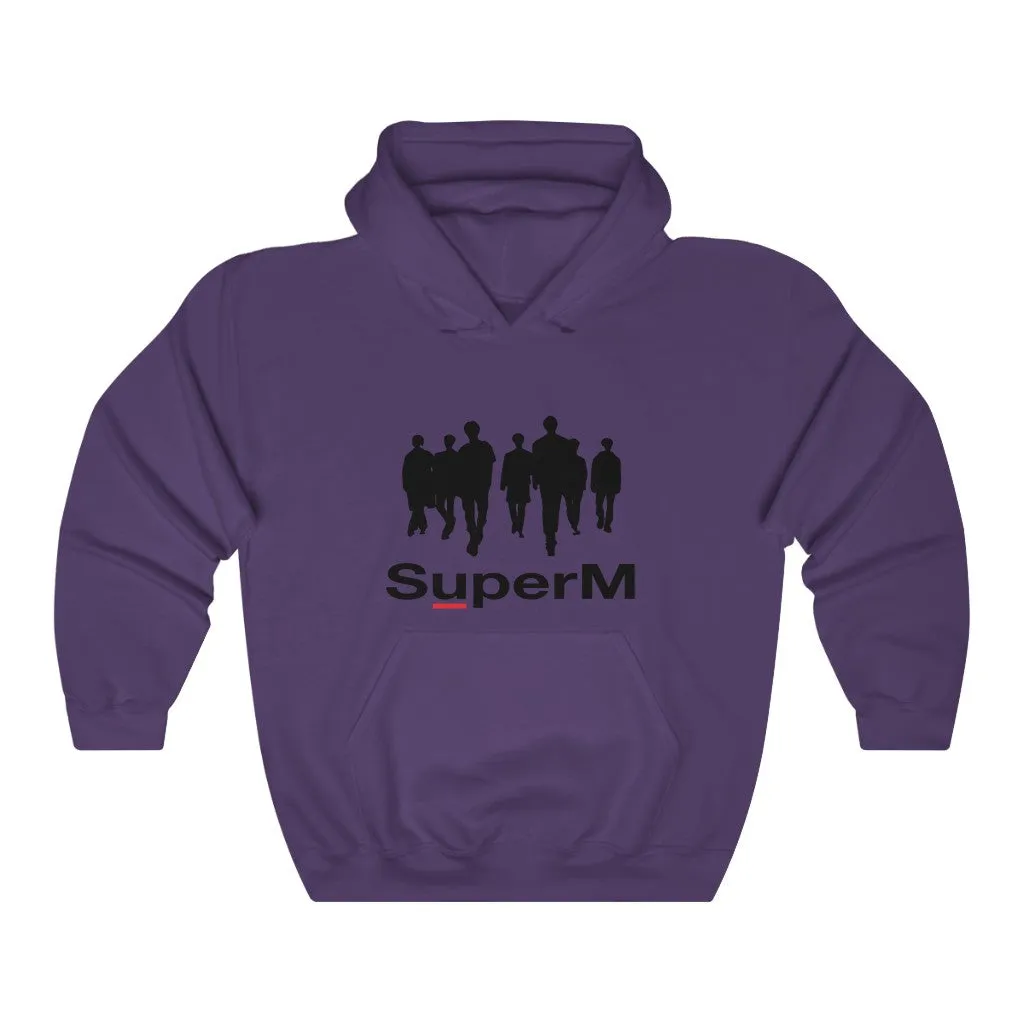 SuperM Men Design Hoodie - SuperM Hoodies - SuperM Pullover Hoodie
