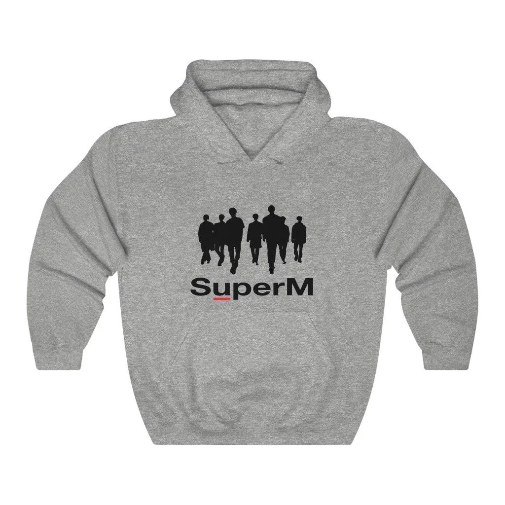 SuperM Men Design Hoodie - SuperM Hoodies - SuperM Pullover Hoodie
