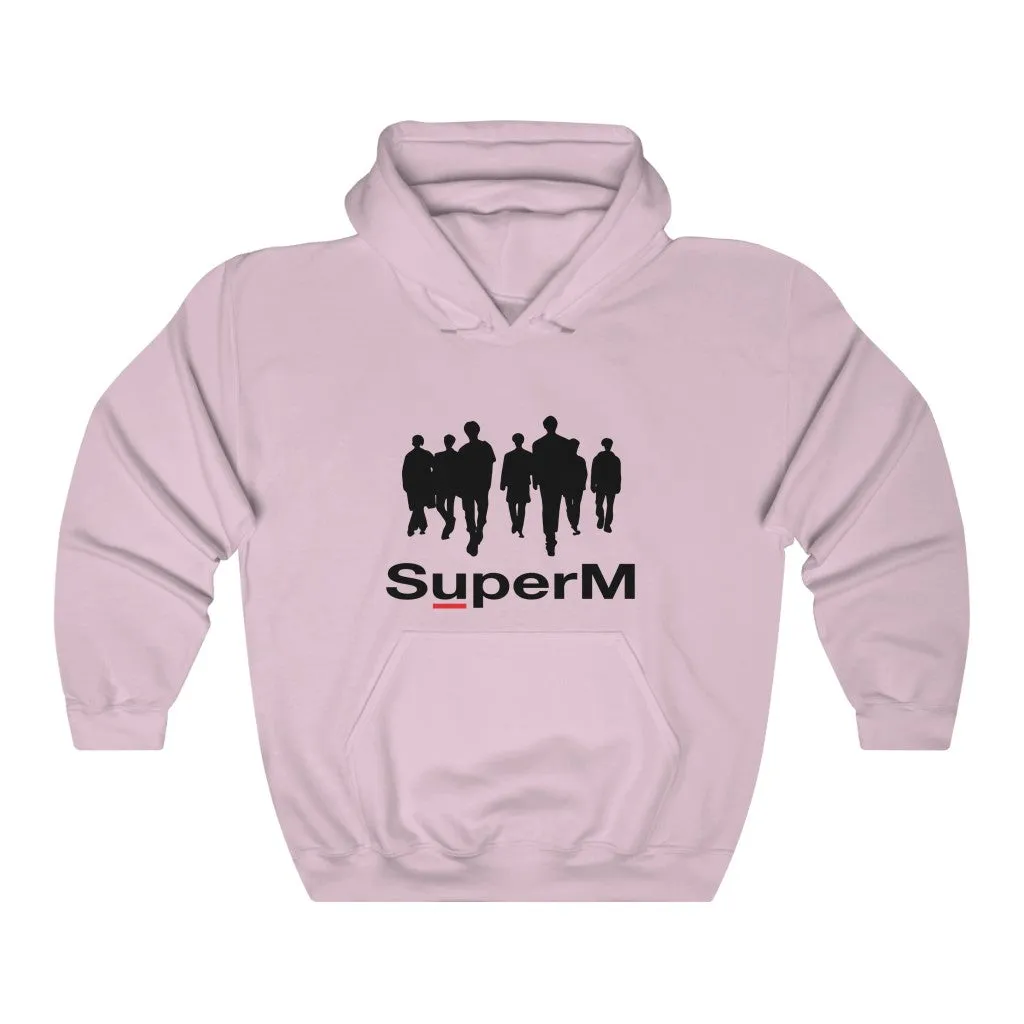 SuperM Men Design Hoodie - SuperM Hoodies - SuperM Pullover Hoodie