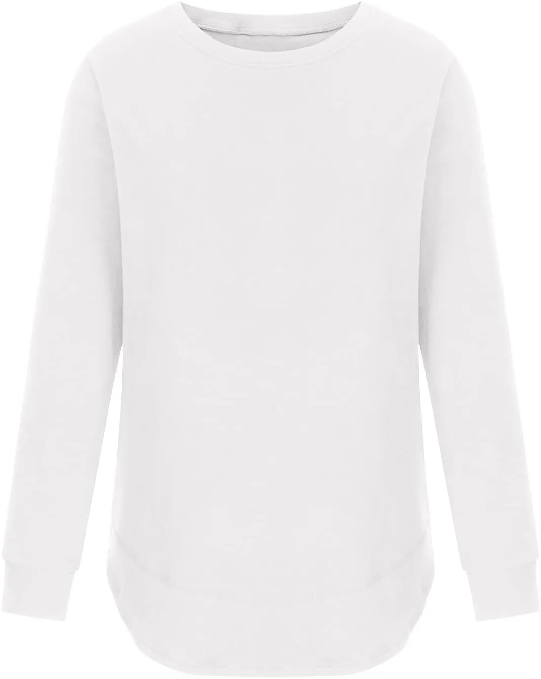 TANGNADE Womens Oversized Sweatshirts Long Sleeve Crewneck Dressy Casual Pullover Lightweight Fall Tunic Tops Blouses