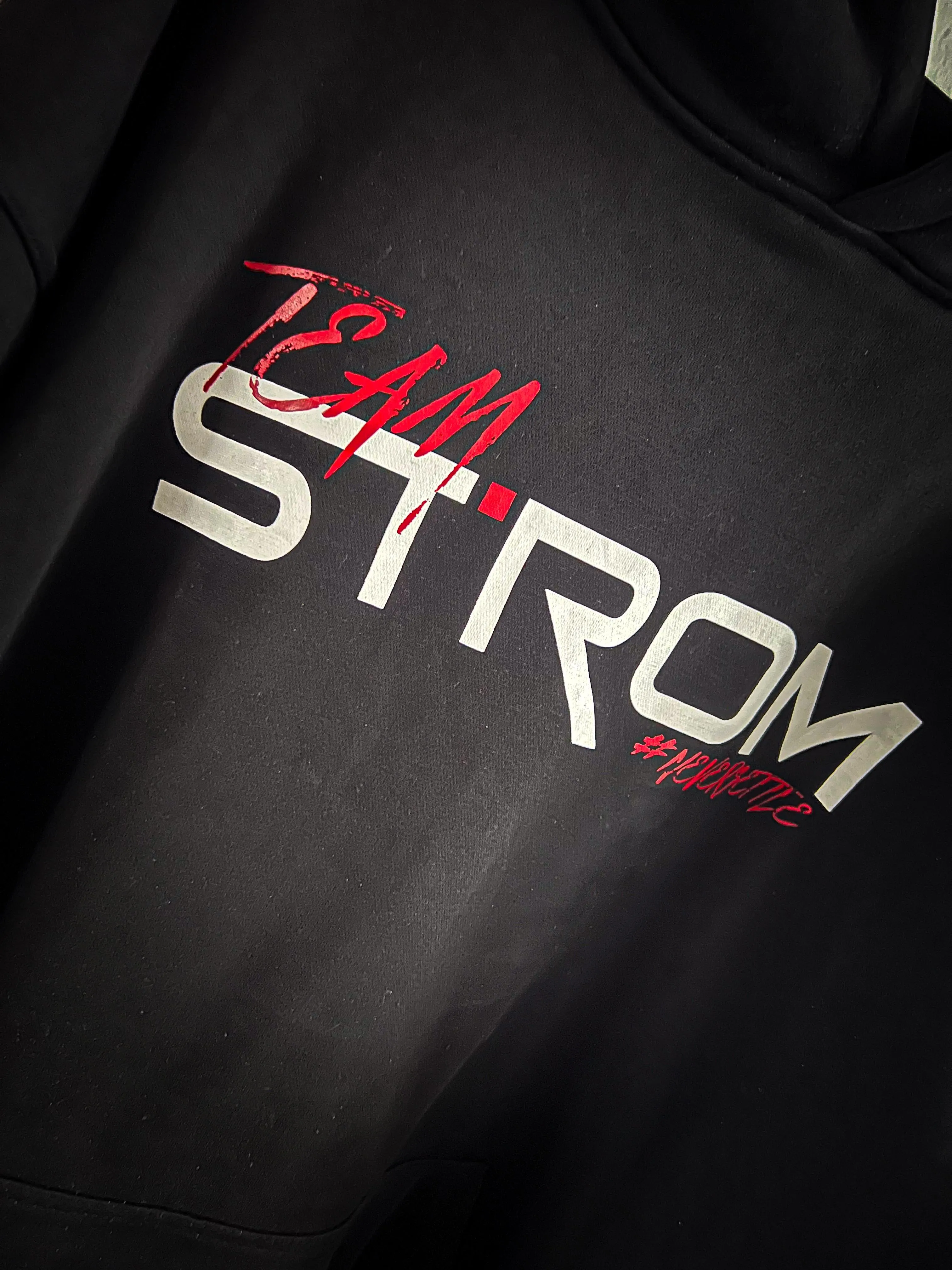 TEAM STROM Heavyweight Oversized Hoodie   FREE STRAPS