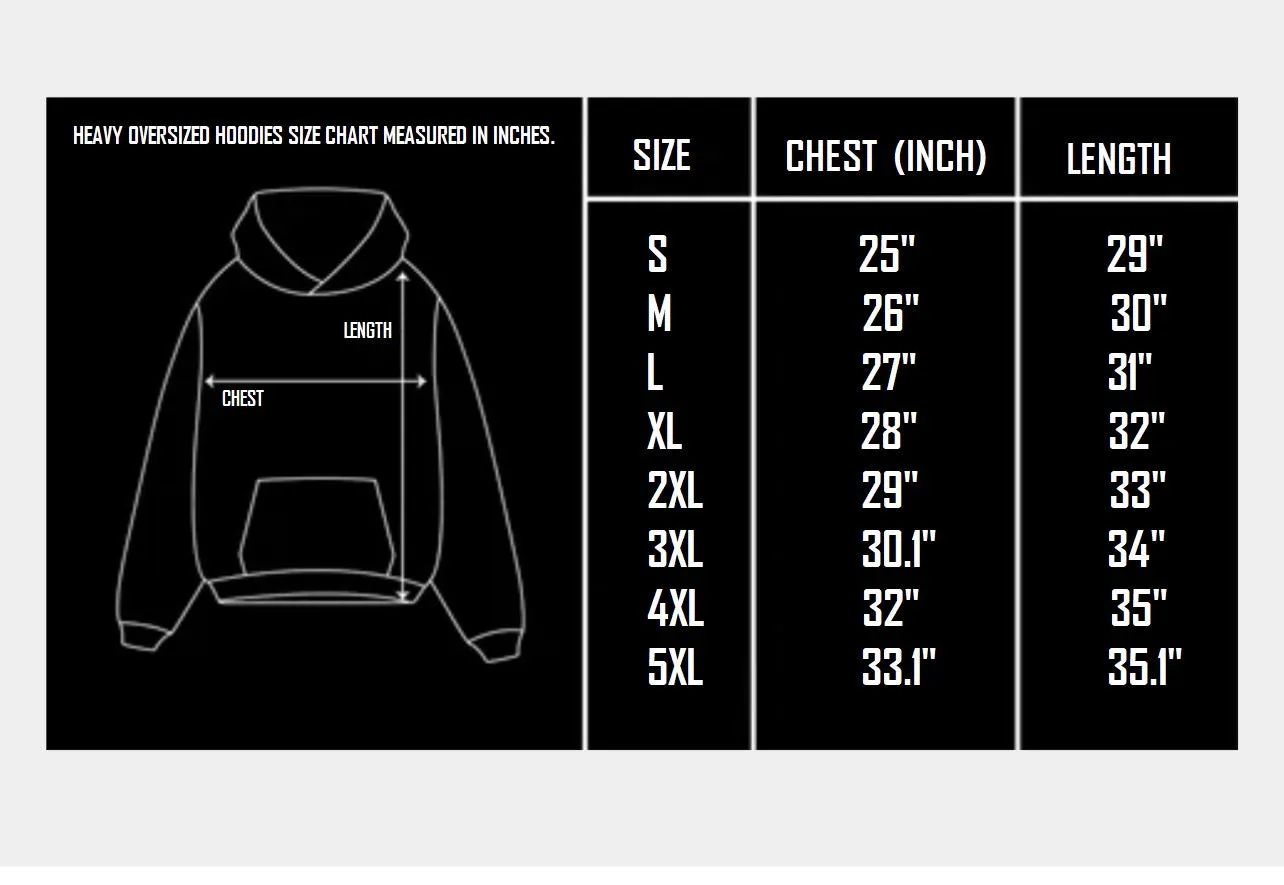 TEAM STROM Heavyweight Oversized Hoodie   FREE STRAPS