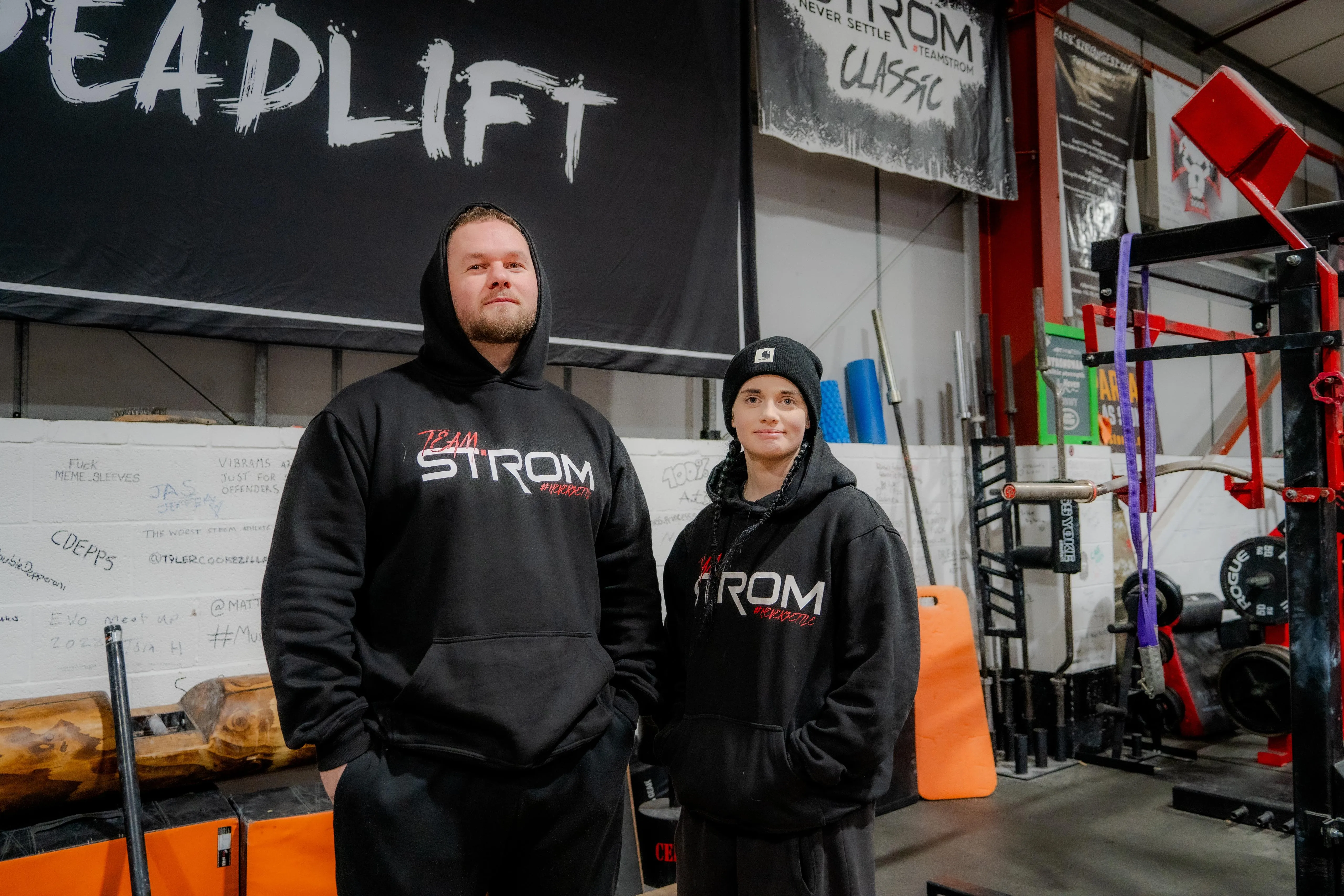 TEAM STROM Heavyweight Oversized Hoodie   FREE STRAPS
