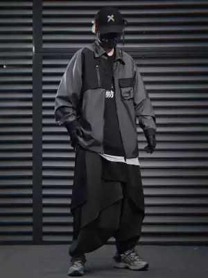 Techwear Ronin Drop Crotch Pants V2