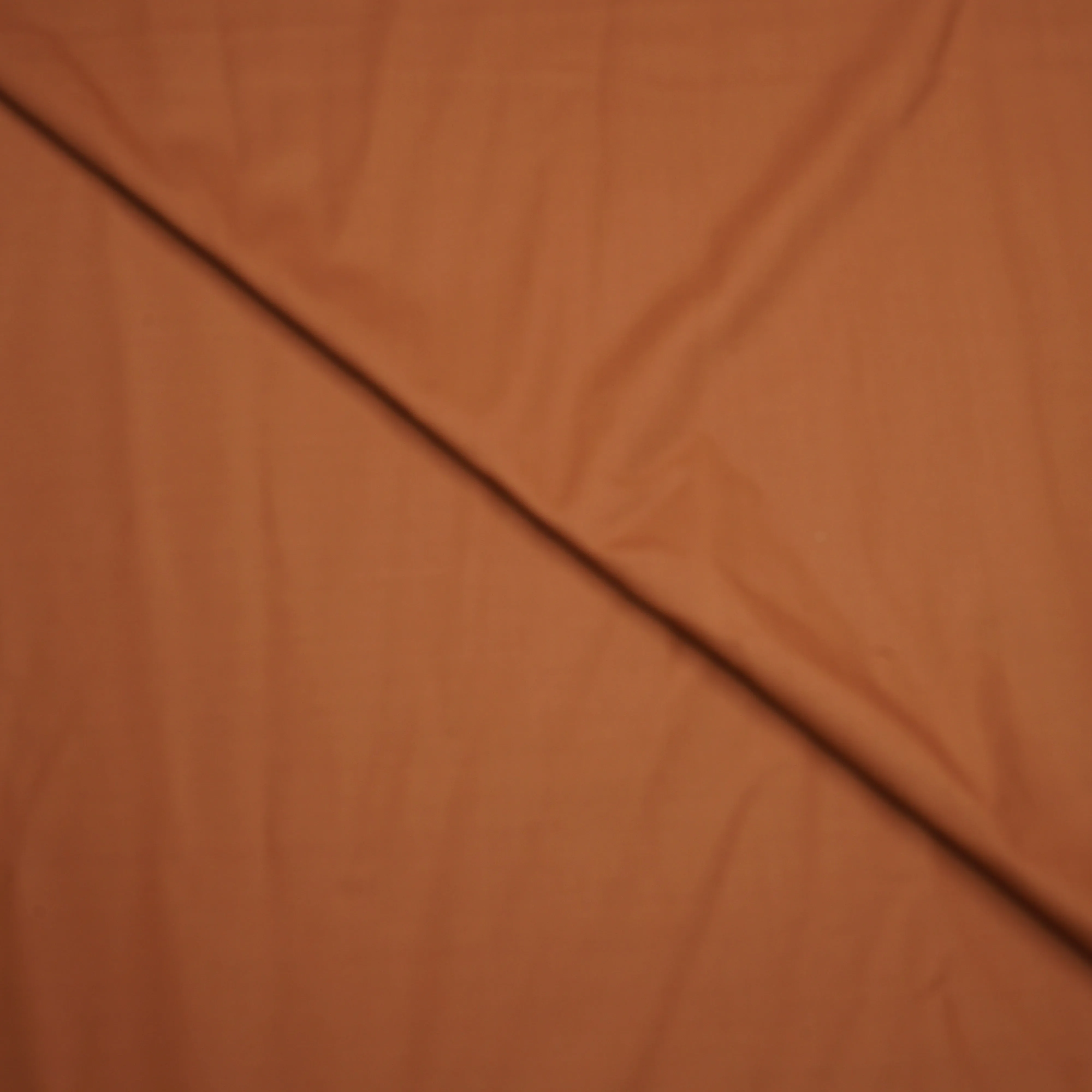 Terracotta Solid Holland & Sherry Royal Mile Plains Suiting Fabric