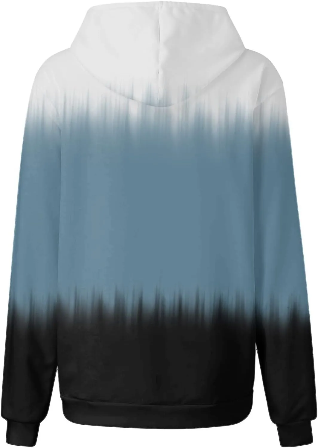 Tie Dye Oversized Hoodie for Women Long Sleeve Loose Fit Pullover Sweatshirts Drawstring Casual Hooded Fall Clothes