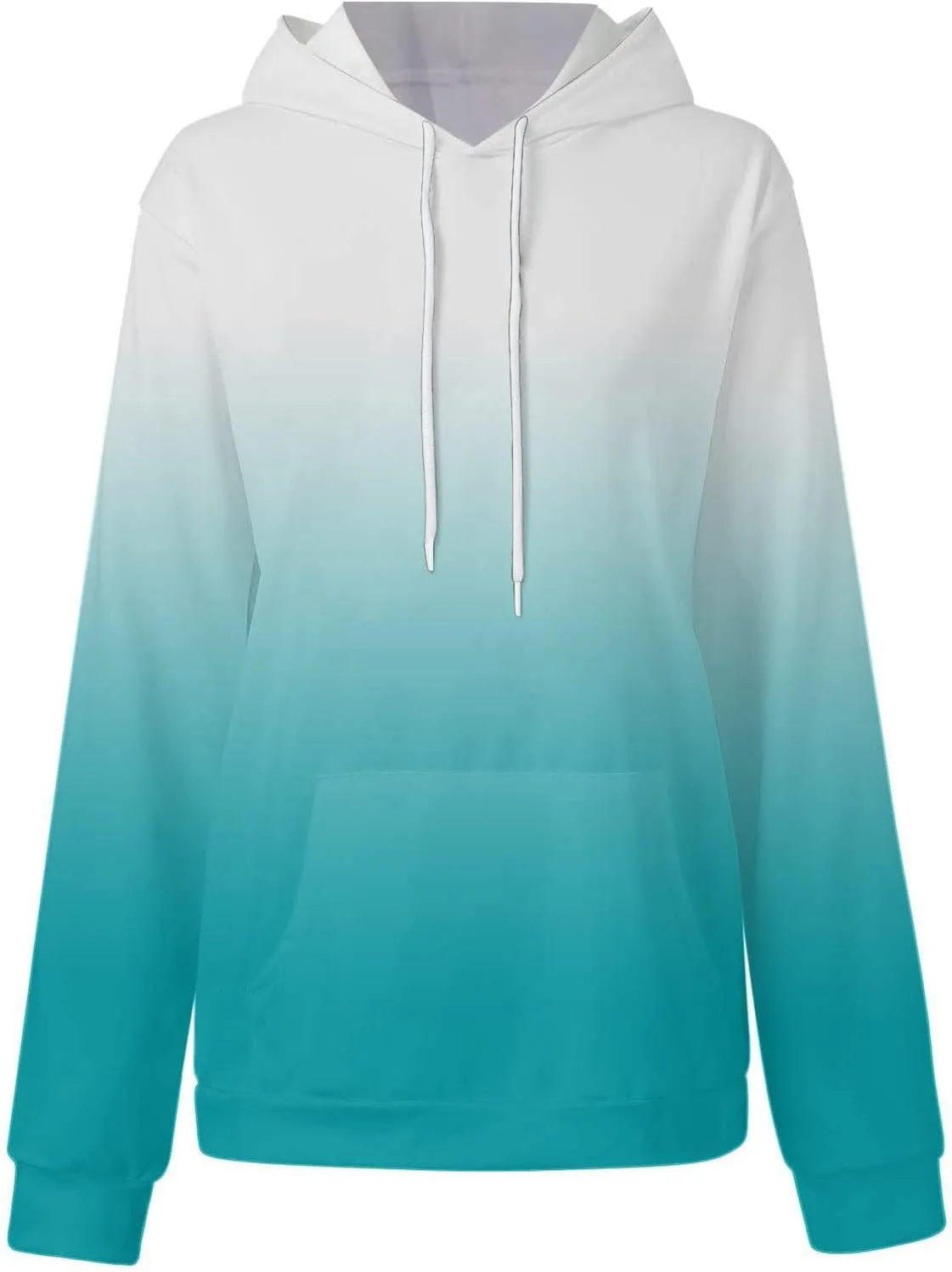 Tie Dye Oversized Hoodie for Women Long Sleeve Loose Fit Pullover Sweatshirts Drawstring Casual Hooded Fall Clothes