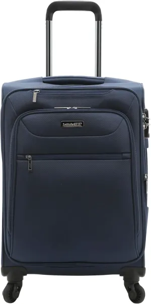 Travelers Club Explorer Expandable Luggage, Navy Blue, Checkin 28-Inch